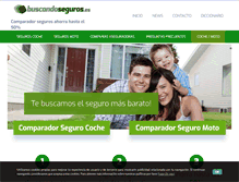 Tablet Screenshot of buscandoseguros.es